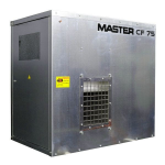 Жидкотопливный стационарный нагреватель воздуха MASTER CF 75